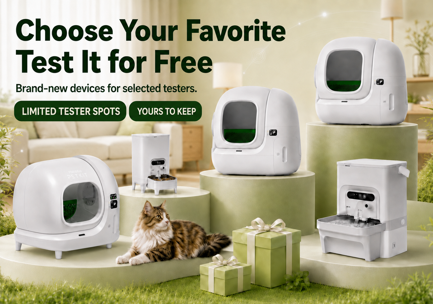 PETKIT New Product Trial